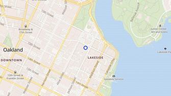 Map for Lakehurst Hall Inc Hotel - Oakland, CA