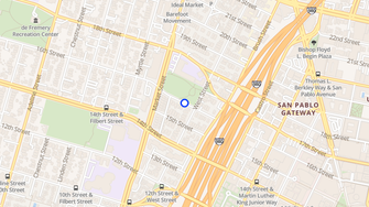 Map for Adcock / Joyner Apartments - Oakland, CA