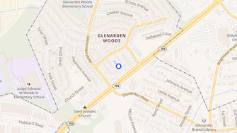 Map for The Glens at Arden Park  - Lanham, MD