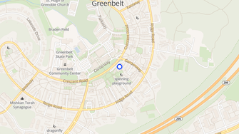Map for Crescent Square Apartments - Greenbelt, MD
