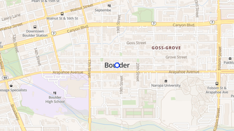 Map for Grinnell Investments - Boulder, CO