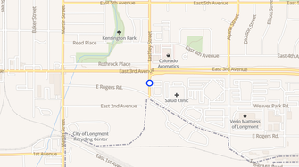 Map for Eastglenn Apartments - Longmont, CO