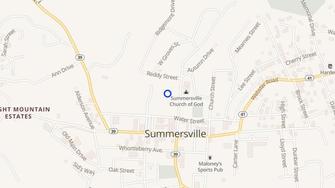 Map for Rosemary Apartments - Summersville, WV