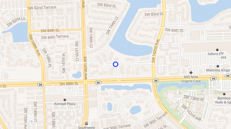 Map for Promenade at Kendale Lakes - Miami, FL