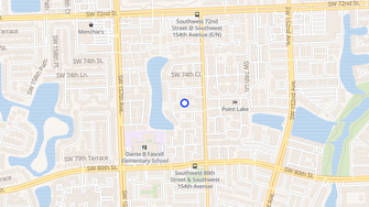 Map for Lakeside Villas Apartments - Miami, FL