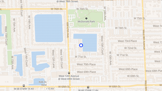 Map for Lake House Apartments - Hialeah, FL