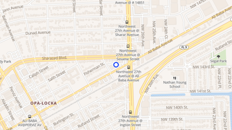 Map for Ali-Baba Apartments - Opa Locka, FL