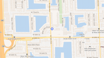 Map for Sunhouse Apartments - Hialeah, FL