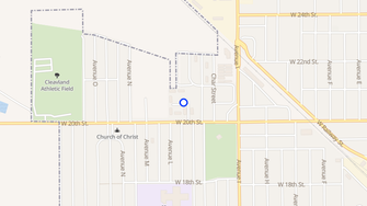 Map for Carolann Apartments - Scottsbluff, NE
