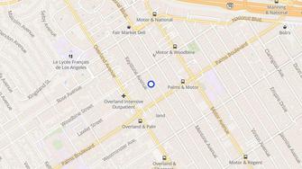 Map for Keystone Apartments - Los Angeles, CA