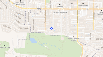 Map for Paradise Gardens Apartments - Lomita, CA