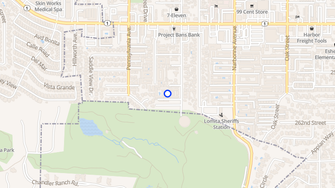 Map for Las Colinas Apartments - Lomita, CA