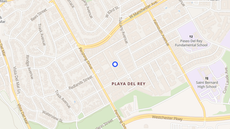 Map for Delgany Princess Apartments - Playa Del Rey, CA