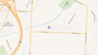 Map for Queen Esther's Village - Canton, OH