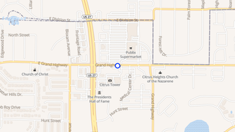 Map for Grandview Apartments - Clermont, FL