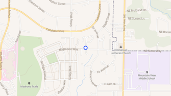 Map for Cedar Glen Apartments - Bremerton, WA