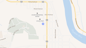 Map for Lincoln Commons - Hoquiam, WA