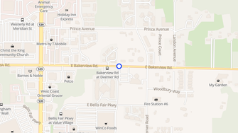 Map for Bakerview Terrace - Bellingham, WA