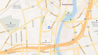 Map for Towers East - Pawtucket, RI