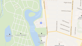 Map for Riverbend Apartments - Cranston, RI
