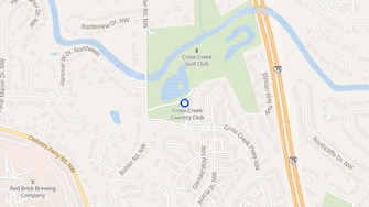 Map for Cross Creek Condominiums - Atlanta, GA