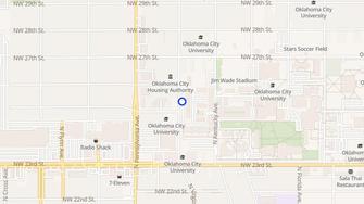 Map for Cokesbury Apartments - Oklahoma City, OK