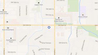 Map for Southwood Apartments - Oklahoma City, OK