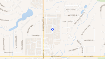 Map for Crown Pointe Apartments - Oklahoma City, OK