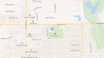 Map for Park Manor Apartments - Oklahoma City, OK