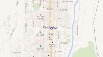 Map for Red Lodge Apartments - Red Lodge, MT