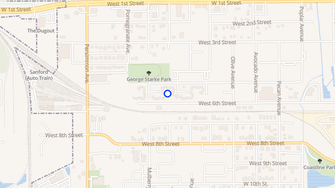 Map for Seminole Garden Apartments - Sanford, FL