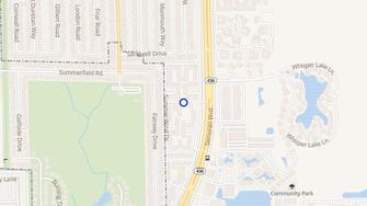 Map for Azure Winter Park  - Winter Park, FL