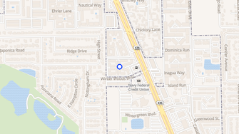 Map for San Jose Apartments - Winter Park, FL