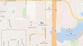 Map for Remington Place Apartments - Altamonte Springs, FL