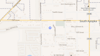 Map for Hawthorne Village Apartments - Apopka, FL