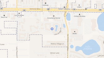 Map for The Oasis at Wekiva - Apopka, FL