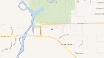 Map for Sunset Grove Apartments - Orange, TX