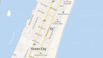 Map for Nock Apartments - Ocean City, MD