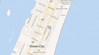 Map for Nock Apartments - Ocean City, MD