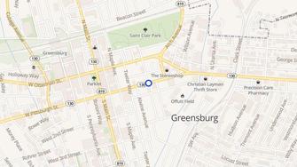 Map for Jet One - Greensburg, PA