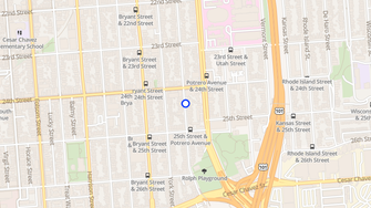 Map for Betel Apartments - San Francisco, CA