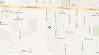 Map for English Village Apartments - Springfield, MO