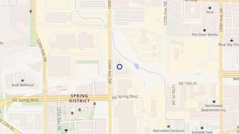 Map for U S Suites - Bellevue, WA