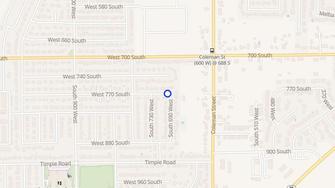 Map for Westwood Mesa Apartments - Tooele, UT