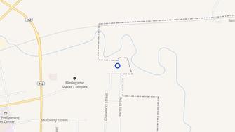 Map for Gardenwalk of Alma - Alma, AR