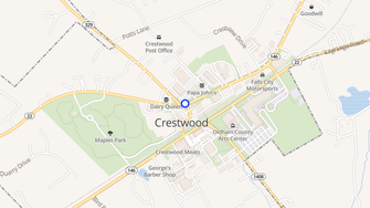 Map for Windsong Apartments - Crestwood, KY