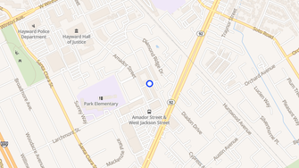 Map for Amador Apartments  - Hayward, CA