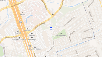 Map for Pecan Hills Apartments - Austin, TX
