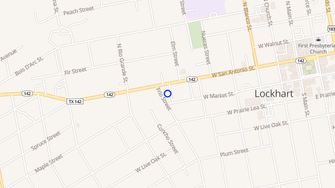 Map for Lockhart Senior Apartments - Lockhart, TX