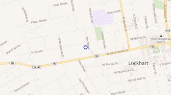 Map for Plum Creek Apartments  - Lockhart, TX